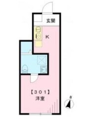 リーフ江北の物件間取画像